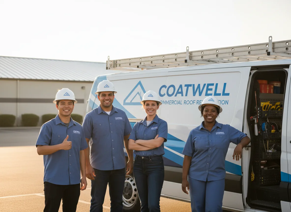 Commercial roof coating company in Orfordville, WI